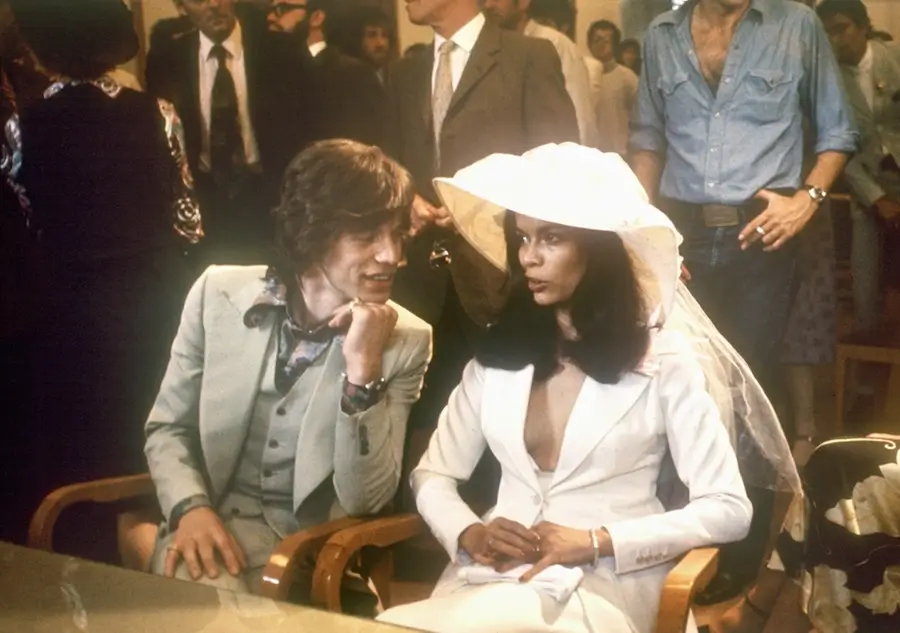 Bianca și Mick Jagger