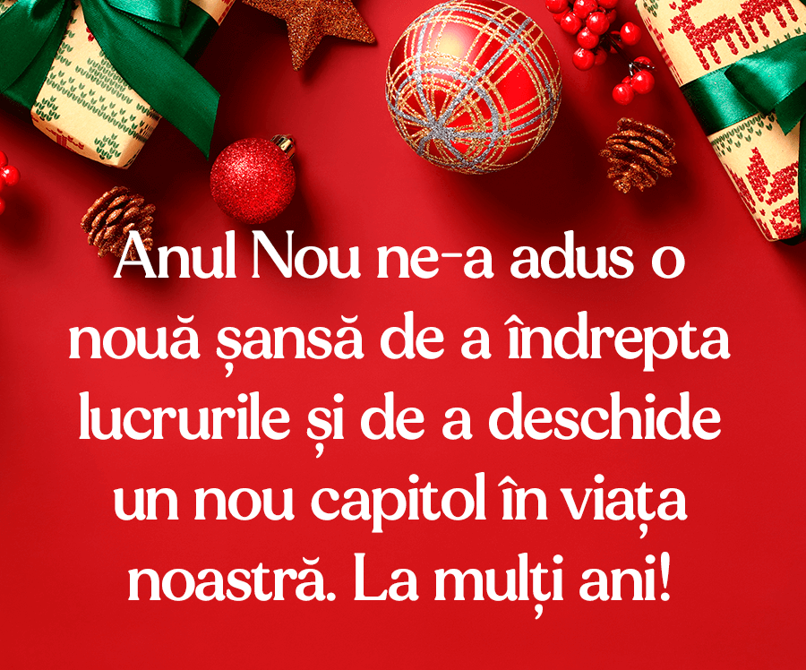 Cele mai frumoase mesaje de Anul Nou