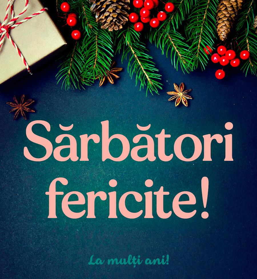 Felicitări de Anul Nou personalizate