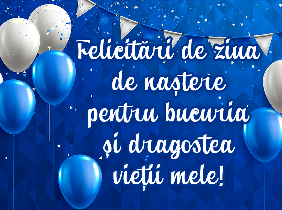 Imagine cu urări de la mulți ani pentru iubit