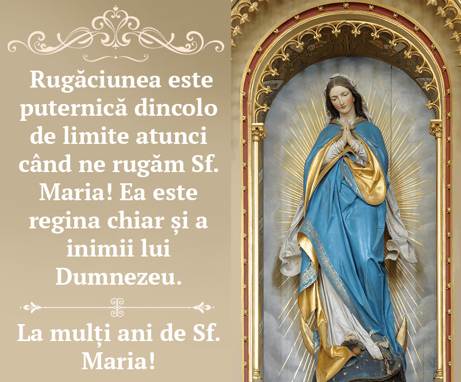 Imagini cu urări de Sf. Maria Imagini cu urări de Sf. Maria