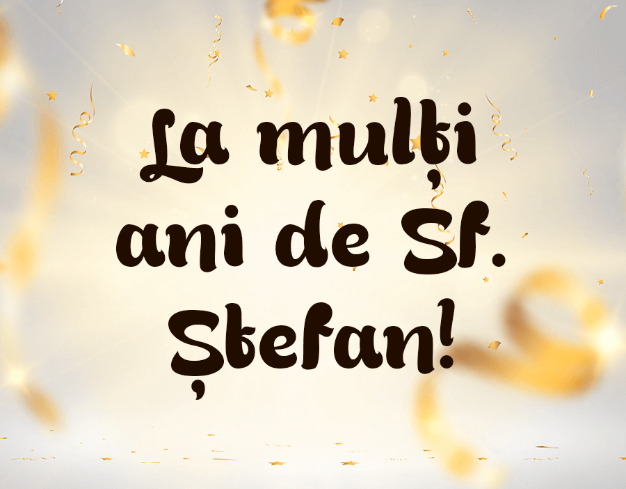 Imagini cu urări de Sf. Ștefan