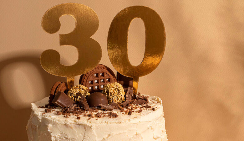 Mesaje de La Mulți Ani pentru 30 de ani