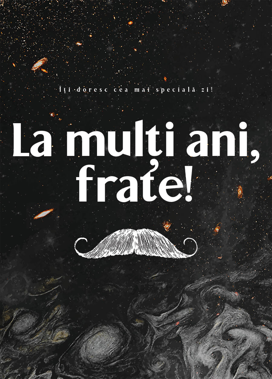 Poze cu urări de la mulți ani pentru frate